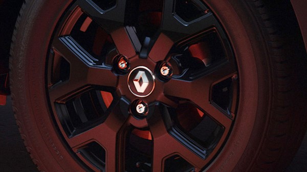 14-inch black alloy wheels - Renault Kwid