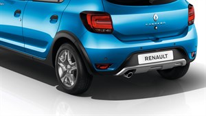 Renault SANDERO Stepway - zoom une aile et le bas de caisse