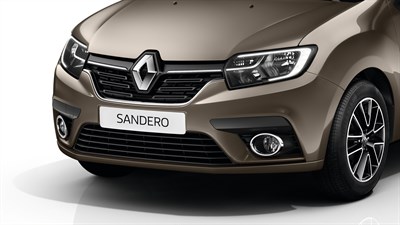 Renault SANDERO - zoom calandre avant 
