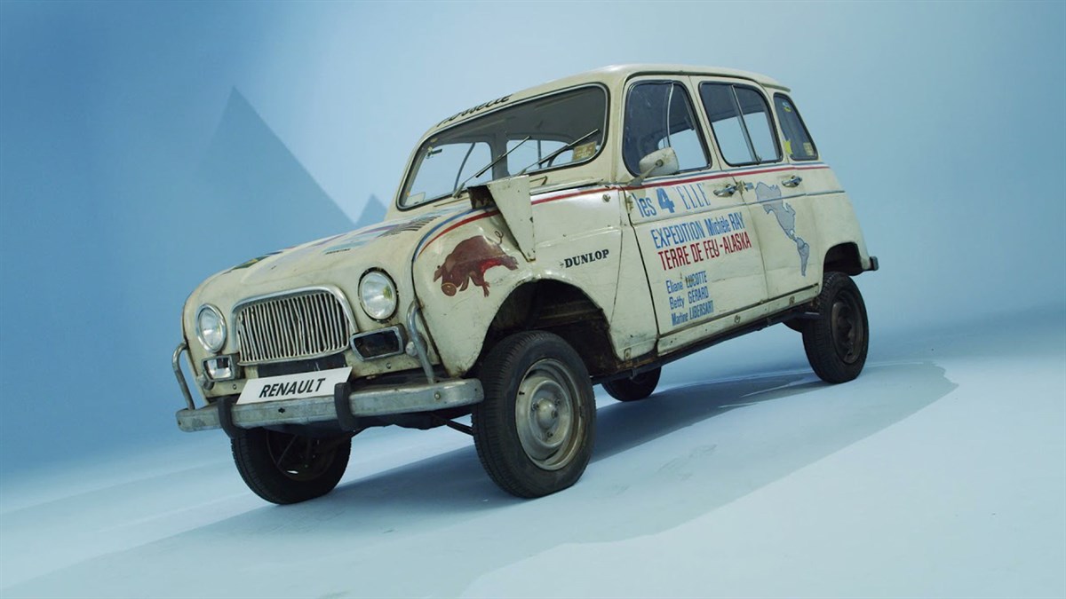 Renault 4 "Expédition Terre de Feu - Alaska" - 1965